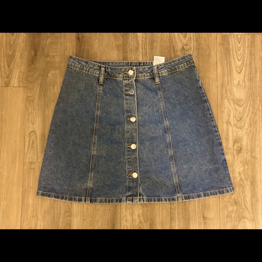 ✌️70s inspired jean mini skirt✌️